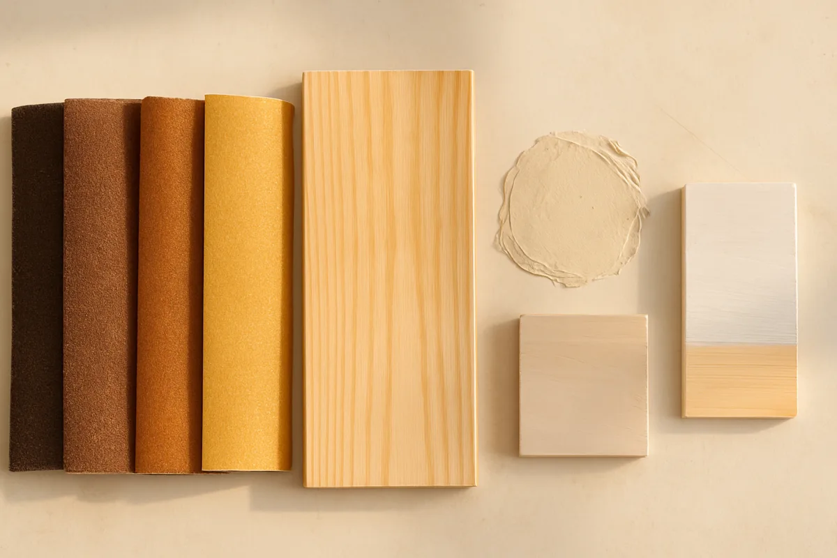 Carta abrasiva: come scegliere la grana per legno, stucco e vernice