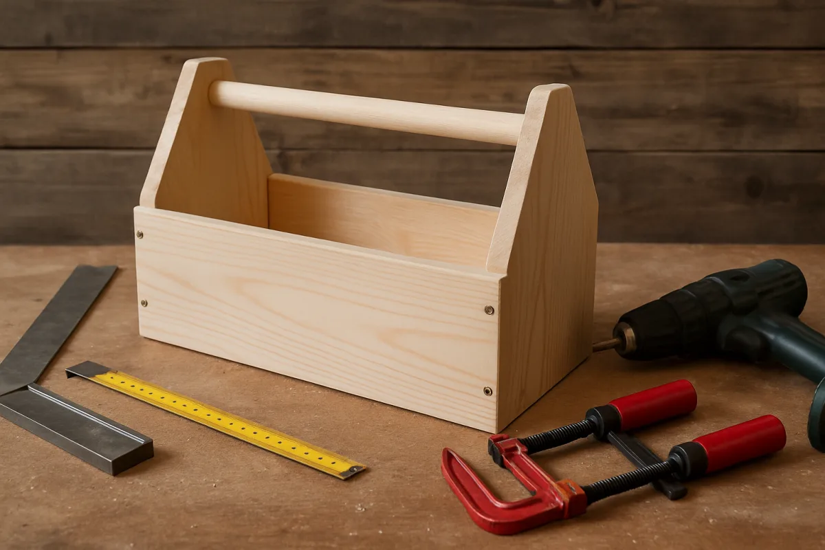 Come costruire una cassetta porta-attrezzi in legno