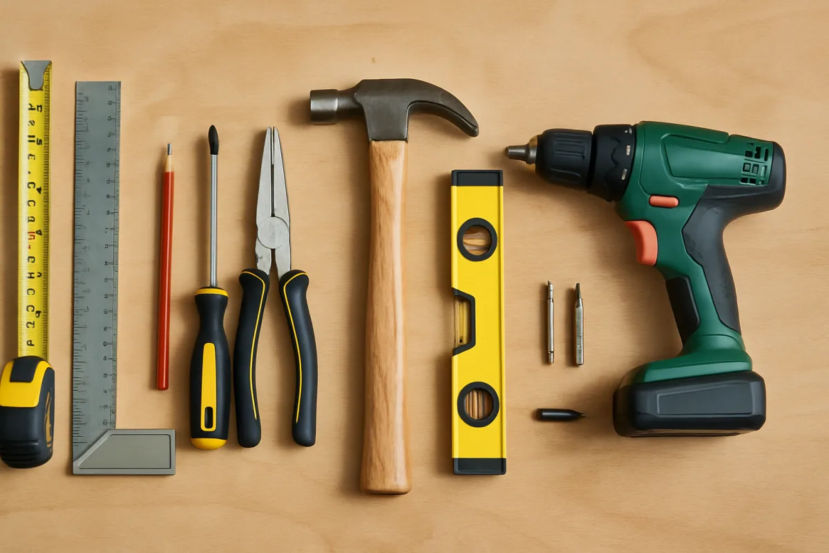 Kit utensili per iniziare con il fai da te: cosa serve davvero e cosa può aspettare