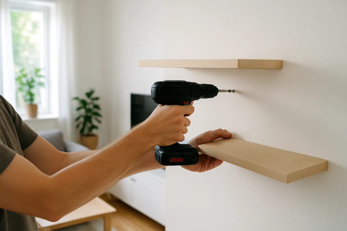 Montare mensole a muro: guida ai diversi supporti